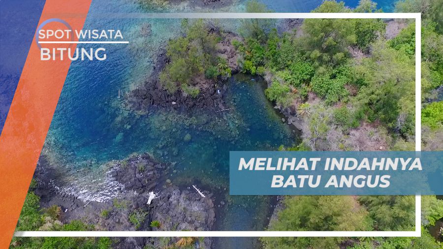 Menikmati Keindahan Panorama Alam Pantai Batu Angus Kota Bitung