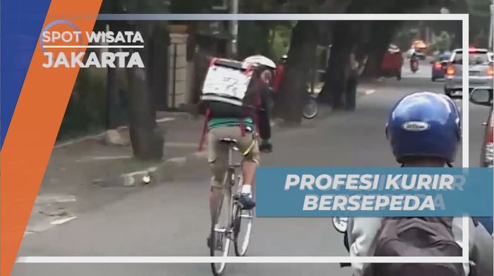 Mengenal Profesi Kurir Bersepeda yang Berawal Dari Hobi, Jakarta