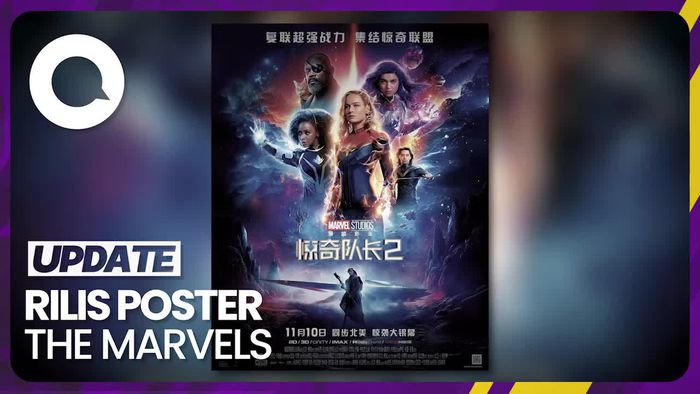 Park Seo Joon Muncul di Poster Film The Marvels