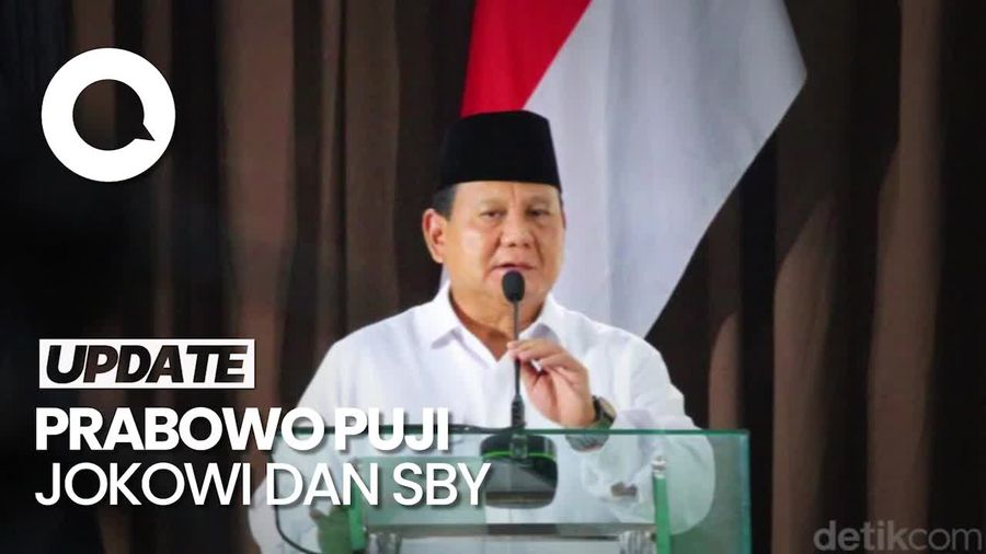 Prabowo Sebut Fondasi Ekonomi Solid Jokowi Tak Lepas dari SBY