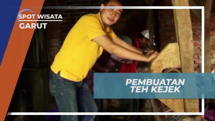 Teknik Pembuatan Teh Kejek Dengan Alat Tradisional, Garut