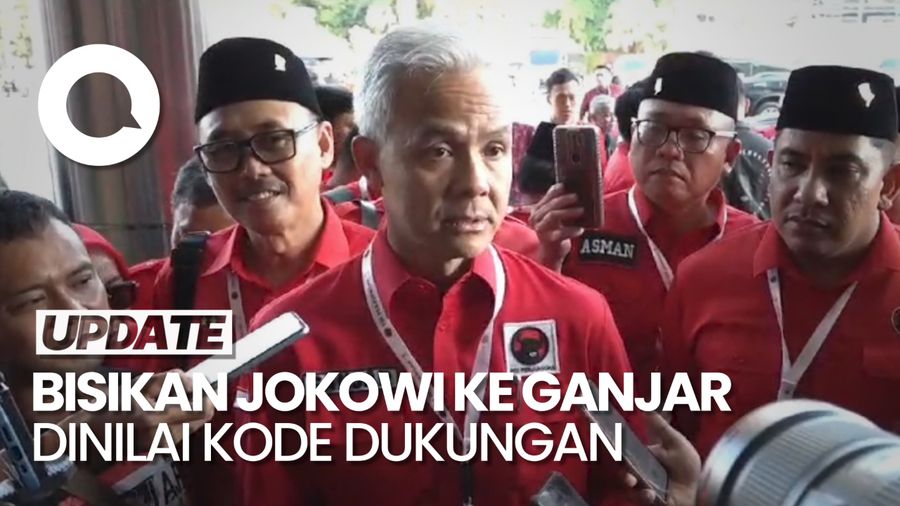 Isi Bisik-bisik Jokowi ke Ganjar hingga Dinilai Kode Keras Dukungan