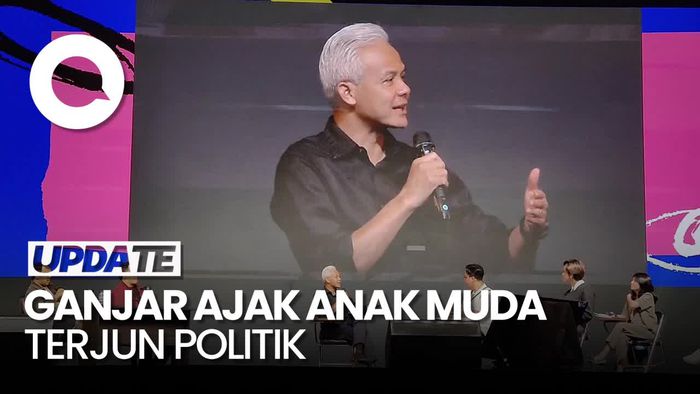 Ganjar Pranowo Lamar Anak Muda Gabung Tim Suksesnya