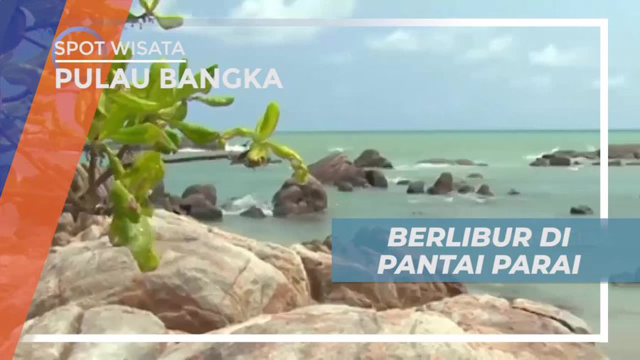 Menikmati Panorama Indah Pantai Parai Pulau Bangka