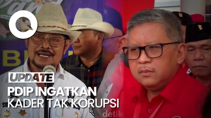 PDIP soal Kabar Mentan Tersangka KPK: Kami Pernah Alami, tapi Mawas Diri