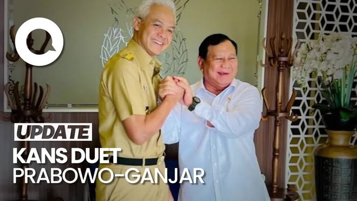 Gestur Prabowo saat Ditanya soal Kans Berduet dengan Ganjar