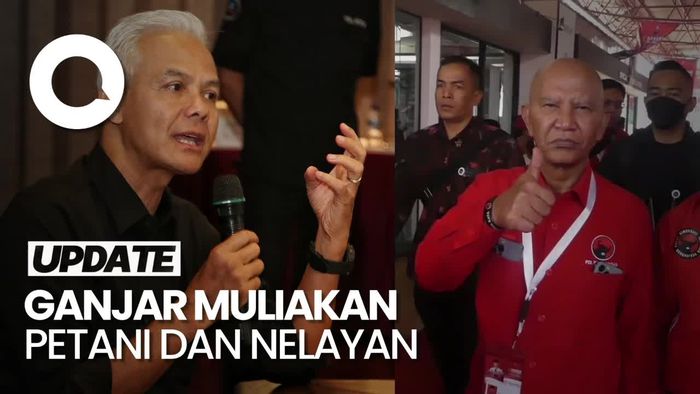 PDIP Sebut Ganjar Akan Muliakan Petani dan Nelayan Jika Jadi Presiden