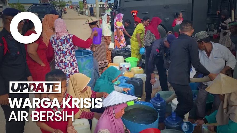 Krisis Air Bersih, Warga Konawe Sultra Pakai Sumur Bor Berminyak