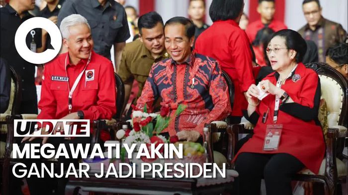 Megawati: Insya Allah Kalau Kita Kerja Keras, Ganjar Presiden ke-8