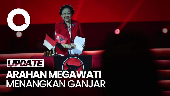 Arahan Megawati di Rakernas IV PDIP: Turun ke Rakyat-Menangkan Ganjar