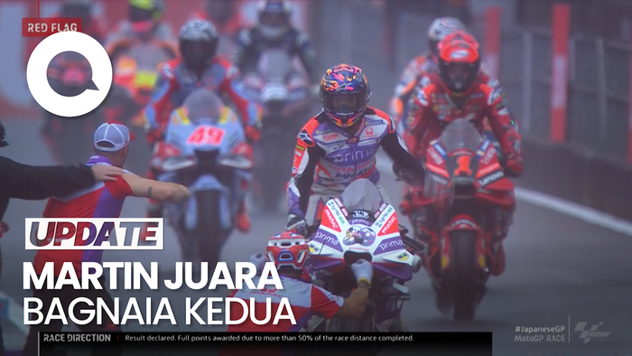 Jorge Martin Juara MotoGP Jepang, Marquez Naik Podium