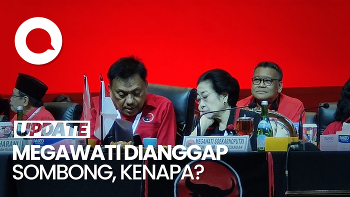 Megawati Bingung Dianggap Sombong Sebut Jokowi Petugas Partai