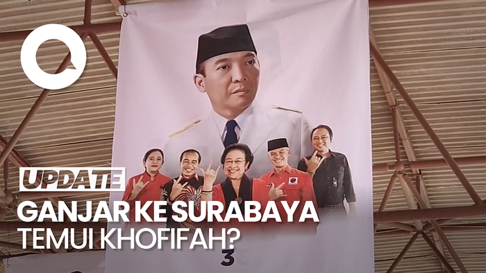 PDIP Sebut Ganjar Bertemu Orang Spesial di Surabaya, Siapa?