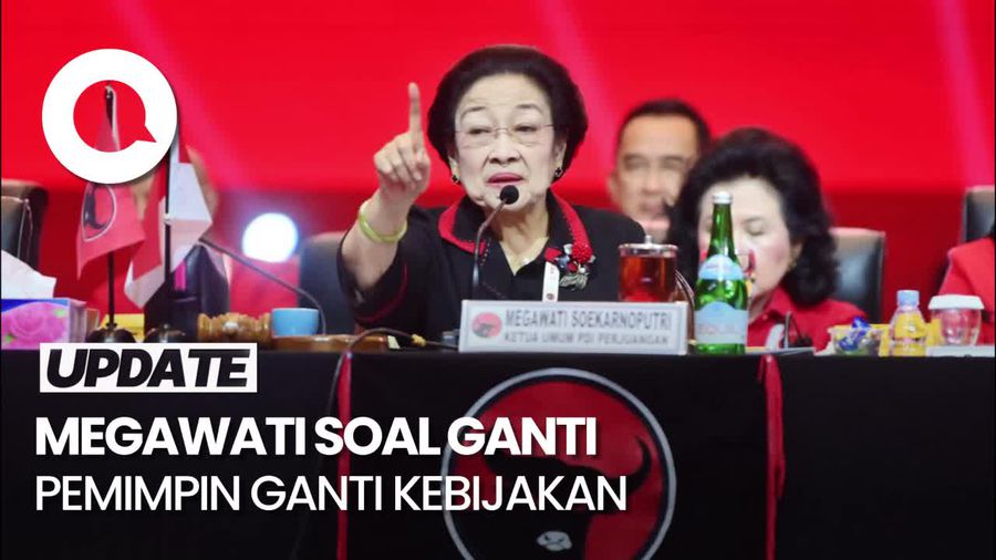 Megawati Heran Ganti Pemimpin Ganti Kebijakan: Bikin Amburadul