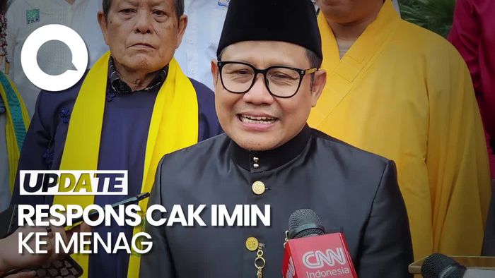 Menag Singgung Politisasi Agama di Pilgub DKI, Cak Imin: Omongan Buzzer 