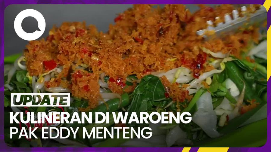 Bikin Laper: Nikmatnya Makan Urap-Oseng Paru dengan Nasi Hangat