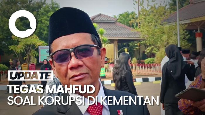 Mahfud soal Korupsi di Kementan hingga Temuan Senjata di Rumah Mentan