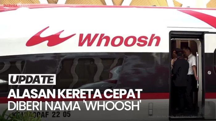Kereta Cepat Diberi Nama Whoosh, Jokowi Jelaskan Maknanya