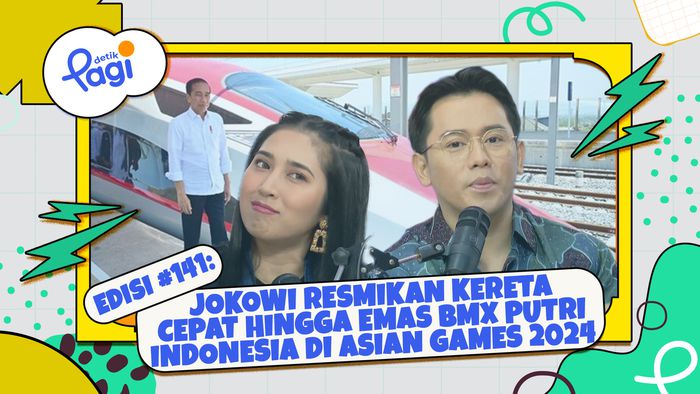 Edisi #141: Jokowi Resmikan Kereta Cepat Hingga Emas BMX Putri Indonesia di Asian Games 202