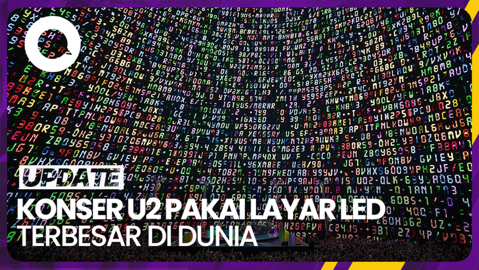 Melihat Kemegahan Visual Konser U2 di Las Vegas