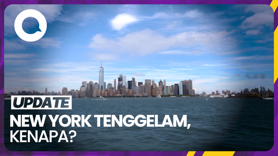 New York Tenggelam, NASA Ungkap Penyebabnya