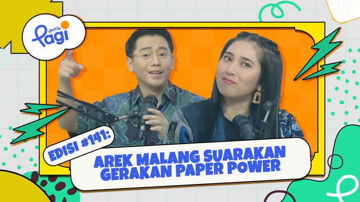 Arek Malang Suarakan Gerakan Paper Power