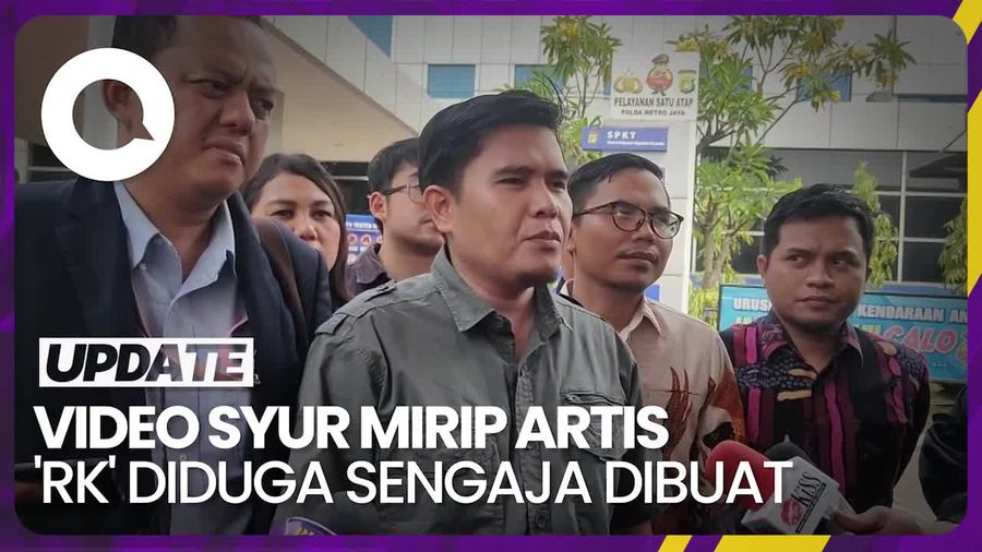 Pelapor Duga Ada yang Biayai Video Syur Mirip Artis RK 