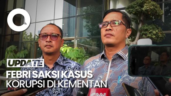 Saat Febri Diansyah Balik ke KPK Sebagai Saksi Kasus Korupsi