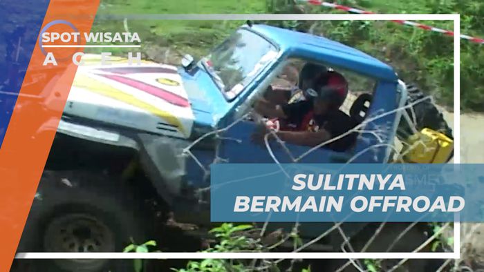 Pacu Adrenalin, Taklukkan Rintangan Trek Offroad yang Penuh Tantangan, Aceh