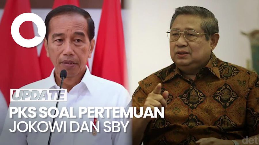 PKS soal Pertemuan Jokowi dan SBY di Istana Bogor: Wajar Saja