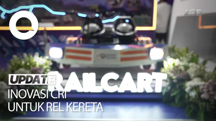 CRI Bawa Railcart Buatan Anak Bangsa di Hub Space 2023