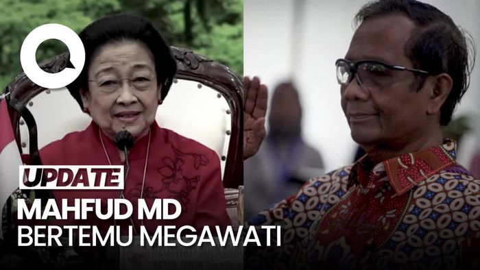 Mahfud Md Akui Sering Bertemu Megawati Tapi Tak Bahas soal Cawapres