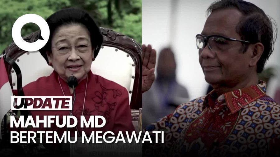 Mahfud Md Akui Sering Bertemu Megawati Tapi Tak Bahas soal Cawapres