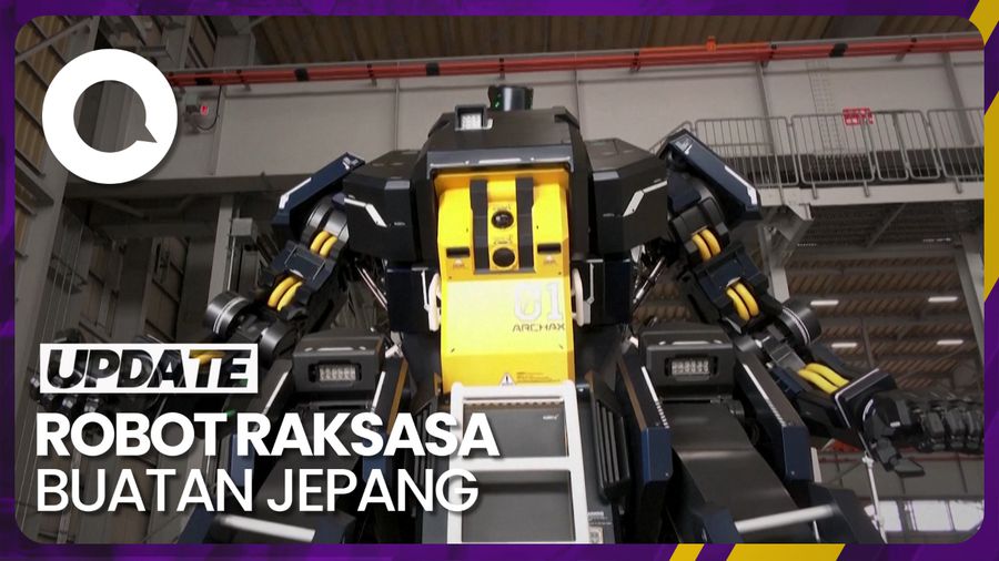 Jepang Bikin Robot Raksasa, Bisa Dikemudikan Manusia