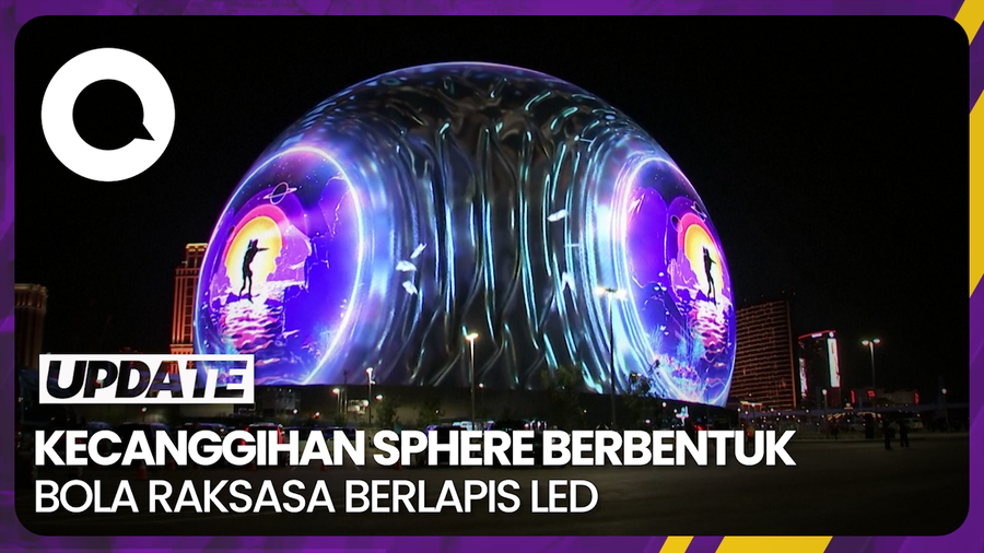 Kecanggihan Sphere, Venue Konser U2 di Las Vegas yang Viral 