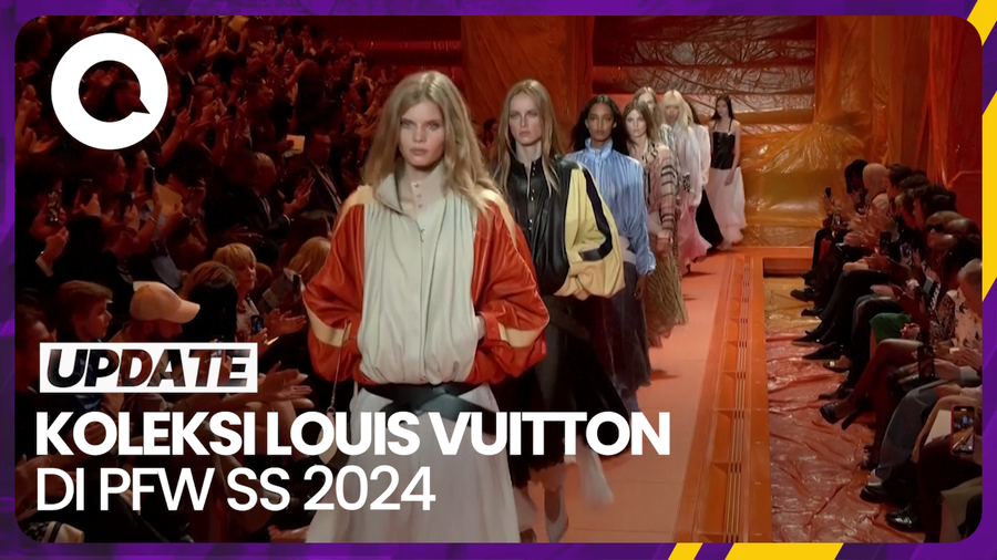 Louis Vuitton Beri Sentuhan Geometris dalam PFW SS 2024