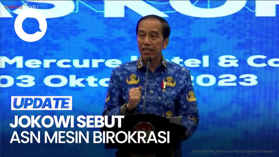 Jokowi: Partai Boleh Banyak, tapi yang Menentukan Tetap Korpri!