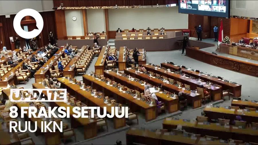 Tok! DPR RI Sahkan Revisi UU IKN Jadi Undang-Undang