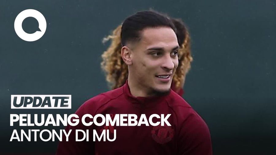 Ten Hag Pertimbangkan Antony Main Lawan Galatasaray