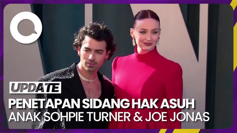 Shophie Turner dan Joe Jonas Bakal Hadapi Sidang Hak Asuh Anak Tahun Depan
