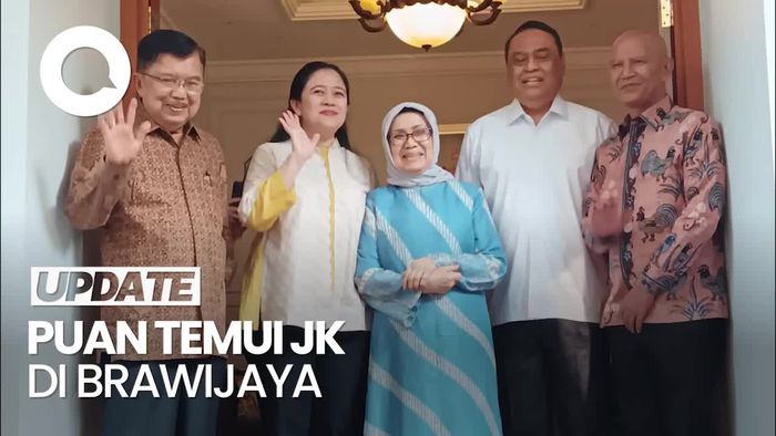 Puan Sambangi Kediaman Jusuf Kalla, Singgung Pilpres 2024