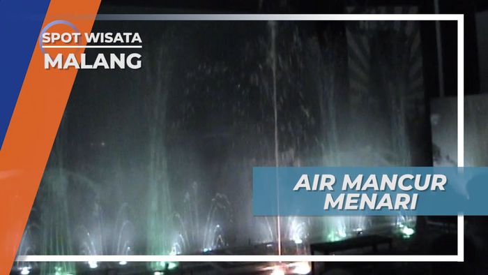Habiskan Malam, Menikmati Indahnya Air Mancur Menari di Taman Wisata, Kota Batu