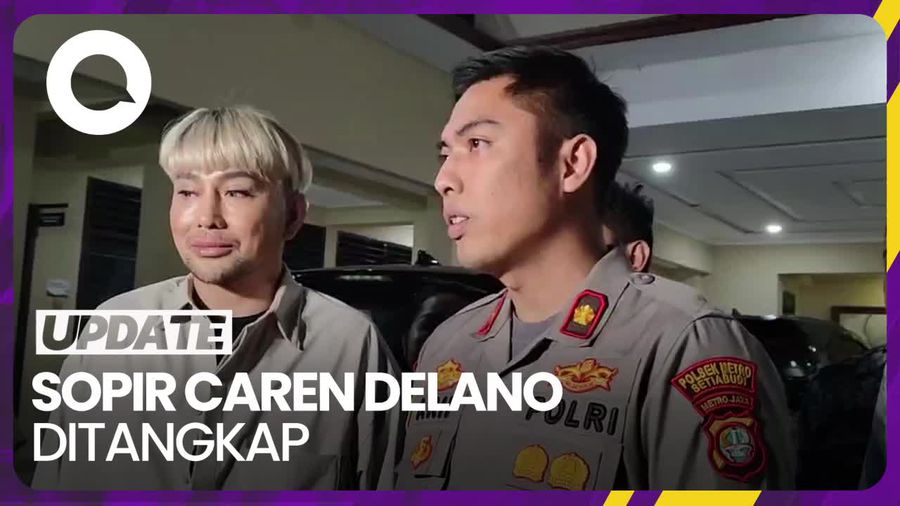 Bawa Kabur Mobil, Sopir Caren Delano Ditangkap