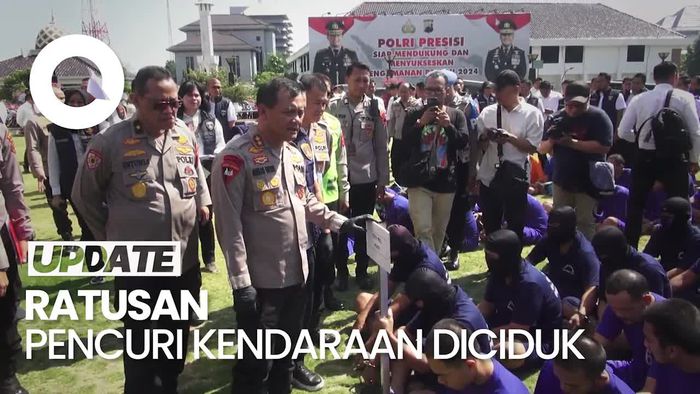 Ratusan Pencuri Kendaraan Dibekuk Polda Jateng, Kerap Beraksi Pakai Senpi