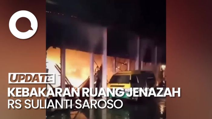 Ruang Jenazah RS Sulianti Saroso Jakut Kebakaran!