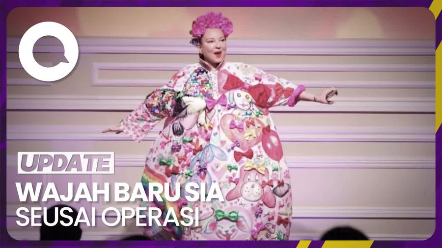 Sia Pede Tunjukkan Wajah Barunya Tanpa Wig