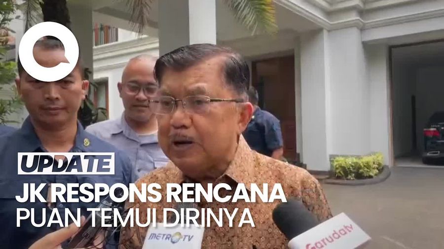 Jusuf Kalla Respons Rencana Kunjungan Puan Maharani 