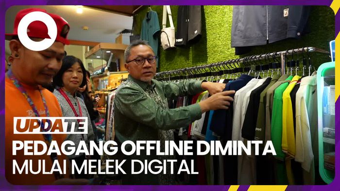 Mendag Minta Pedagang Offline Mulai Melek Digital