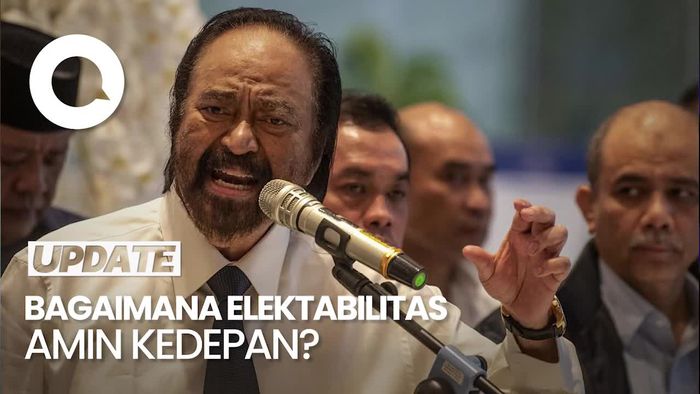 Surya Paloh Bicara Elektabilitas AMIN Buntut Kasus SYL