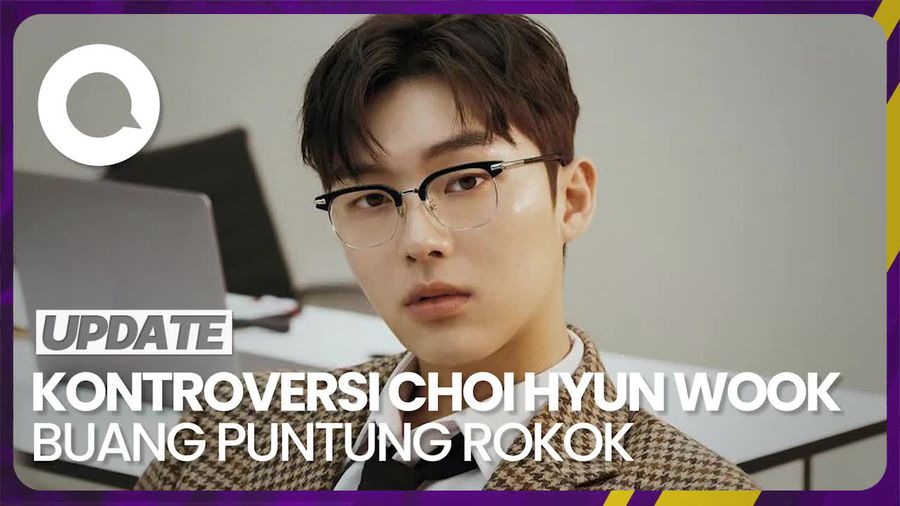 Aktor Choi Hyun Wook Minta Maaf soal Buang Puntung Rokok Sembarangan